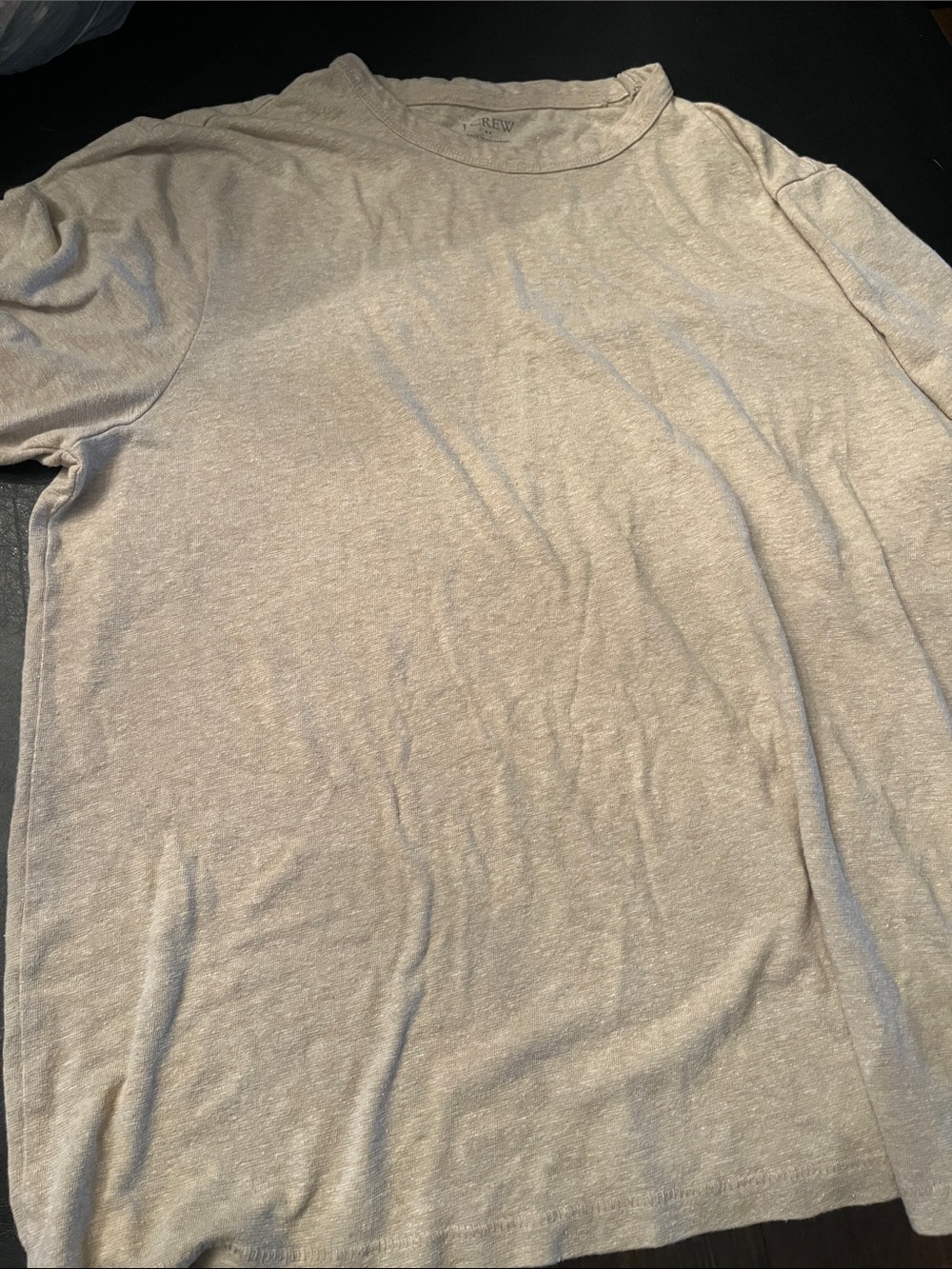 J. Crew Heather Gray Short-Sleeve Crewneck Tee
